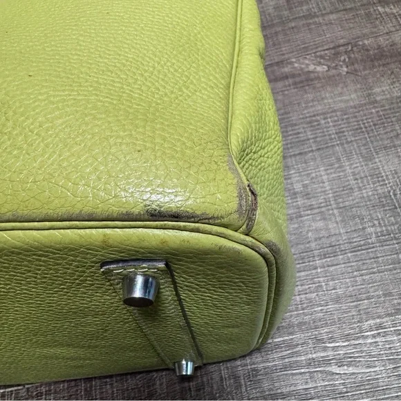 Hermes Birkin Bag 35 Light Green - Picture 4 of 17